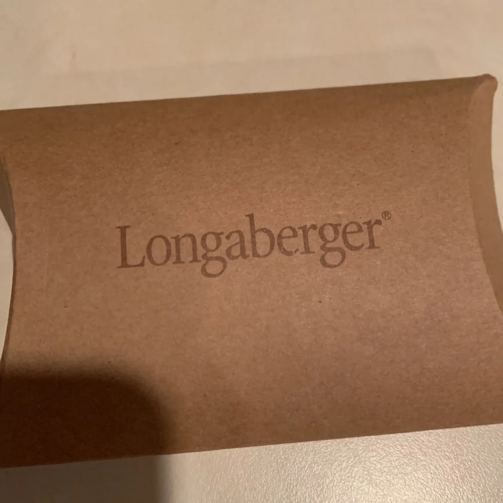Longaberger 2004 Baby Tie-On. NIB
